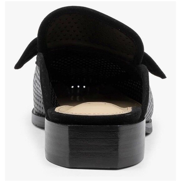 NYDJ Women's Tillie Loafer Flat Mule Black Leather Size 5.5 - Picture 6 of 11